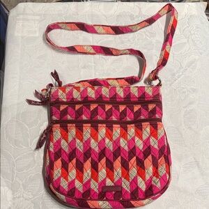 Vera Bradley womens mail messenger purse bag bohemian chevron